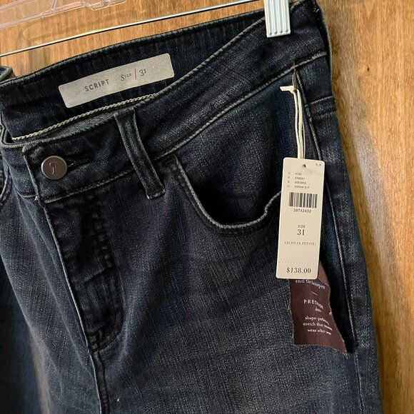 NWT Anthropologie | Pilcro and the Letterpress Script Skinny Raw Hem Jeans | 31 - Picture 6 of 9
